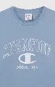 Champion T-shirt Street Varsity Bleu Clair