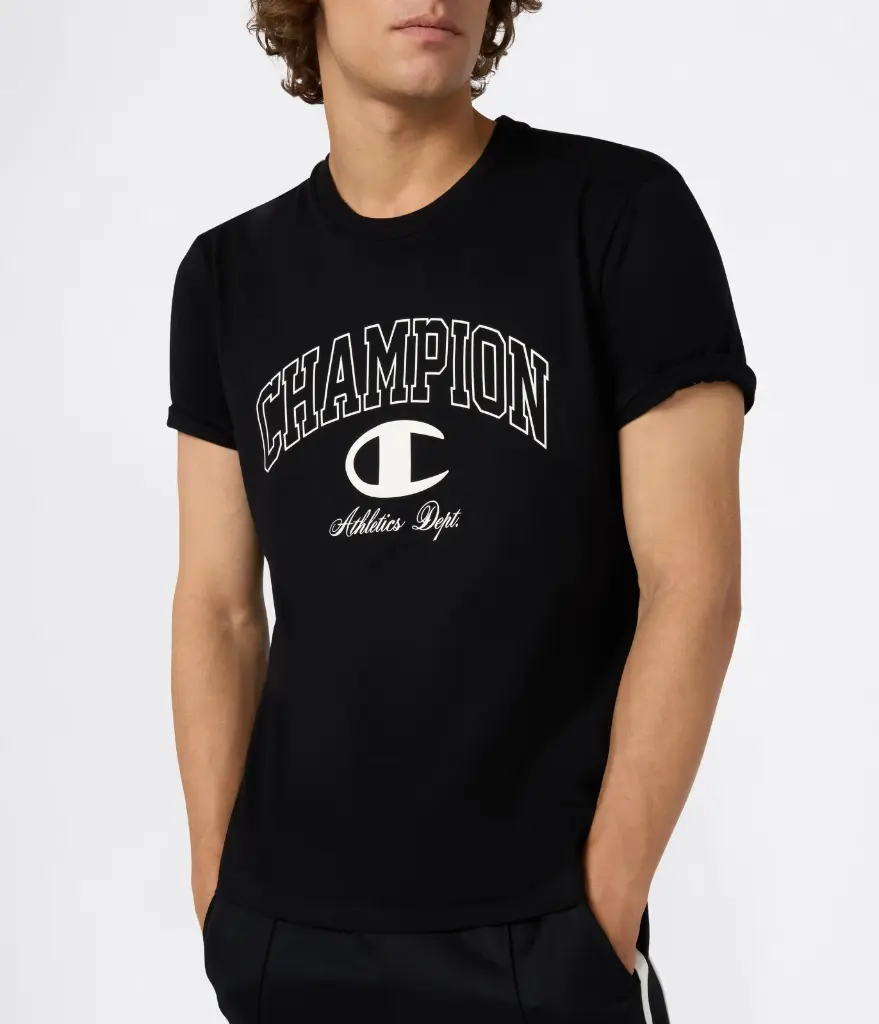 Champion T-shirt Street Varsity Noir