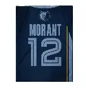 NBA Store Sleep Squad Grizzlies Ja Morent 60" X 80"
