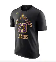 Nike Tee Lebron James Black City Edition Los Angeles Lakers