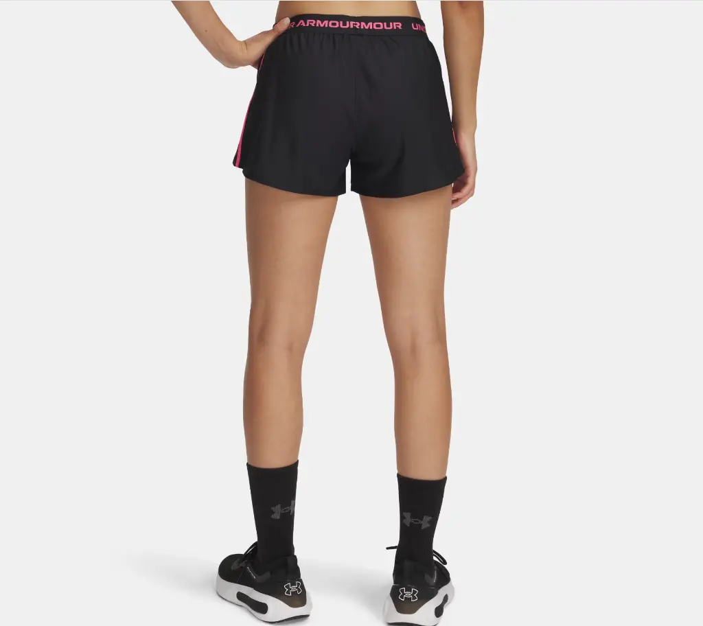 Under Armour Short Tech Play Up Black/Pink