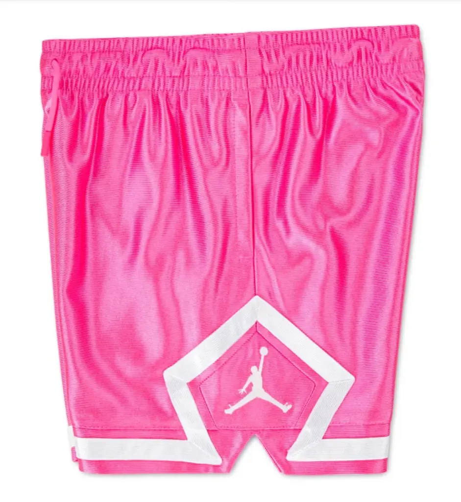 Jordan Girls Durasheen Diamond Shorts 'Pink Glow'