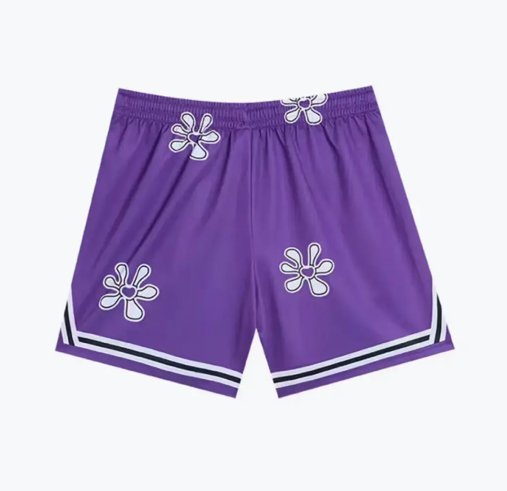 Rigorer Short Flower Purple