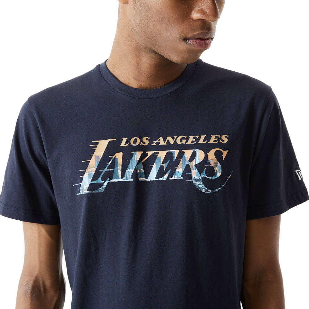 New Era NBA Photographic Tee Los Angeles Lakers