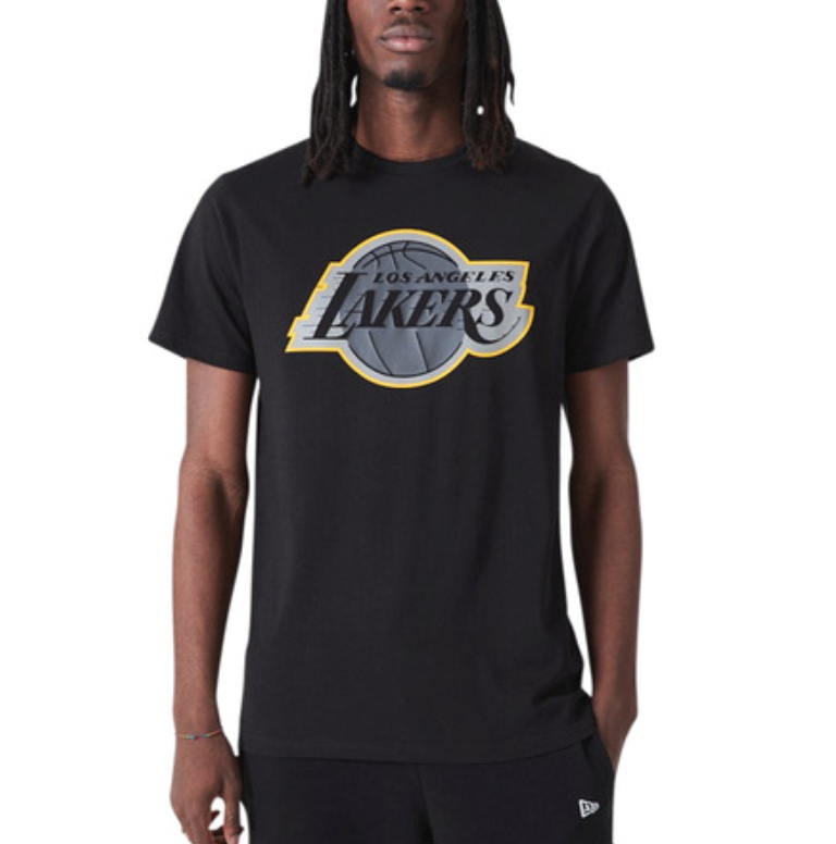 New Era NBA Outline Logo Tee Los Angeles Lakers