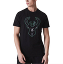 New Era NBA Outline Logo Tee Milwaukee Bucks 