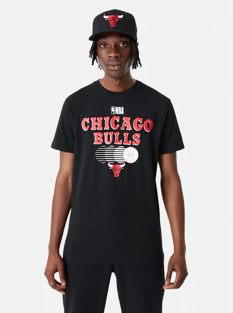 New Era NBA Graphic Tee Chicago Bulls 