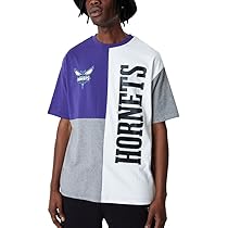 New Era NBA Cut And Sew Tee Charlotte Hornets
