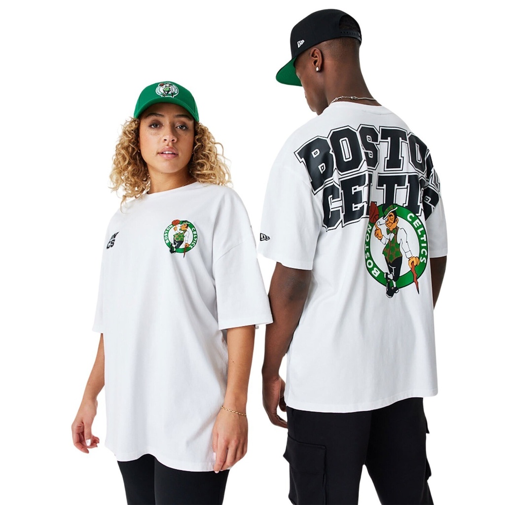 New Era NBA Large Graphic BP OS Tee Boston Celtics