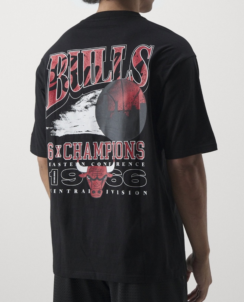 New Era NBA Championship Os Tee Chicago Bulls