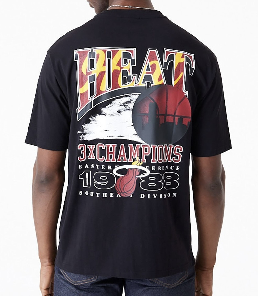 New Era NBA Championship Os Tee Miami Heat