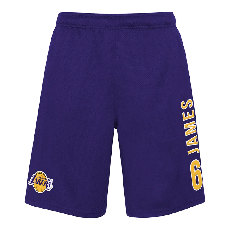 NBA Store NBA Jump Ball Short Lebron Los Angeles Lakers