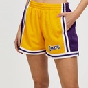 Mitchell & Ness NBA Women Jump Short Los Angeles Lakers 
