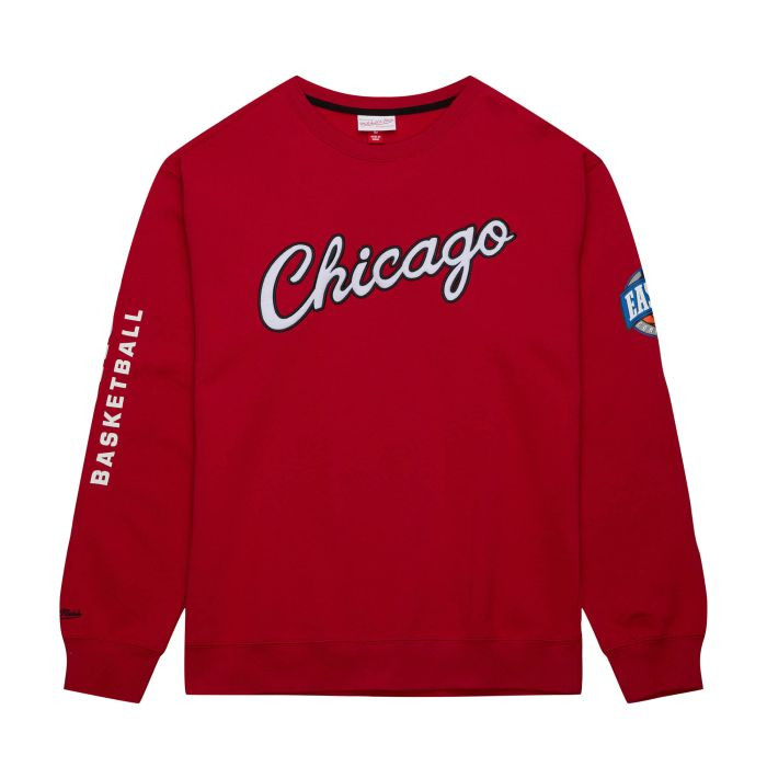 Mitchell & Ness NBA There And Back Fleece Crew Chicago Bulls