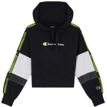 Champion Hooded Sweatshirt Crop Top