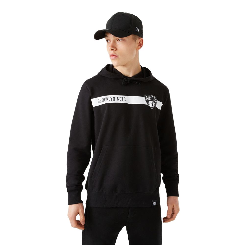 New Era NBA Team Logo Hoody Brooklyn Nets