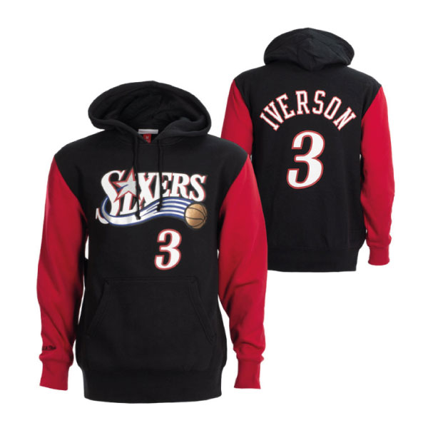 Mitchell & Ness NBA Hoody Iverson Sixers
