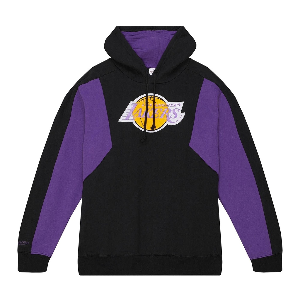 Mitchell & Ness NBA Color Blocked Hoody Los Angeles Lakers