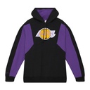 Mitchell & Ness NBA Color Blocked Hoody Los Angeles Lakers