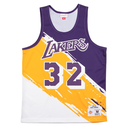 Mitchell & Ness NBA Paint Brush Sublimated Mesh Lakers Magic Johnson
