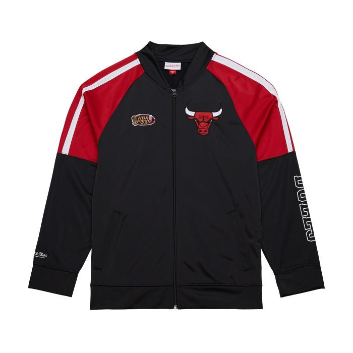 Mitchell & Ness Color Blocked Track Jacket Chicago Bulls