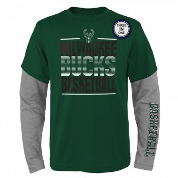 NBA Store 3in1 Bucks Tee