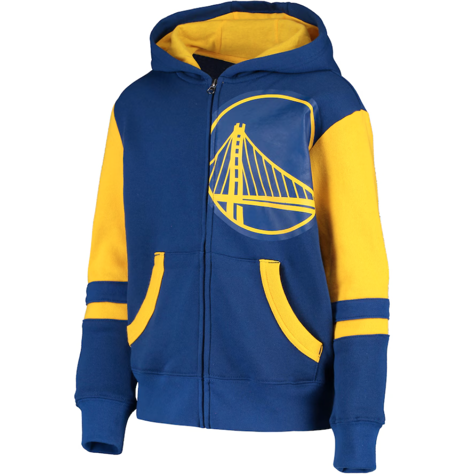 NBA Full Zip Fleece Warriors