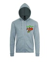 Hoody zippé adulte mixte