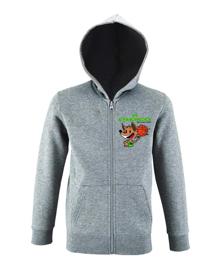 Hoody zippé enfant