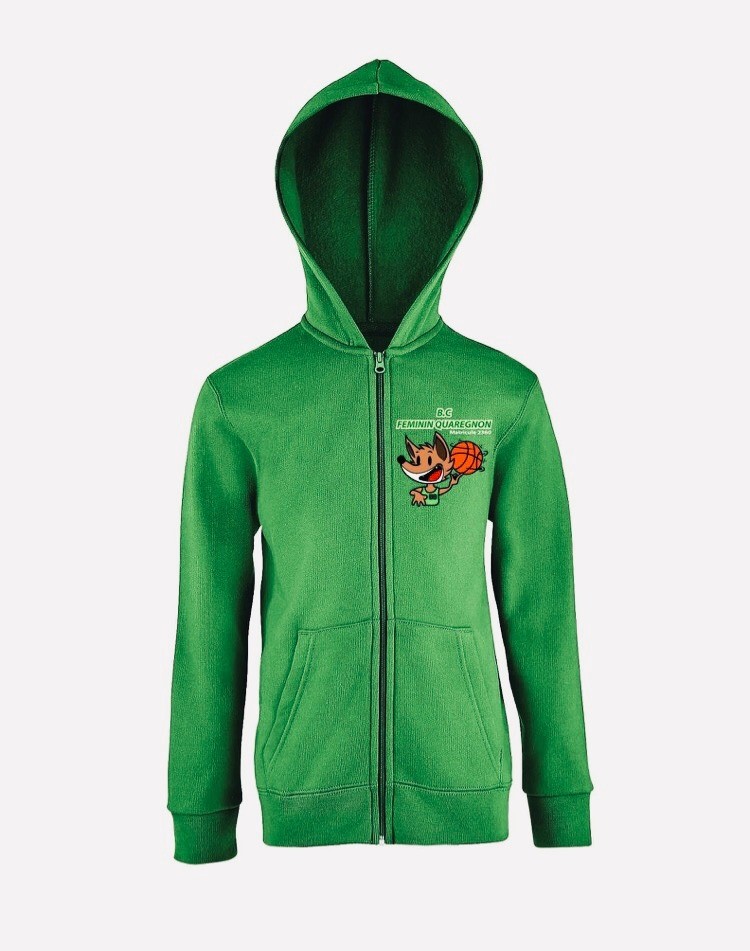 Hoody zippé enfant
