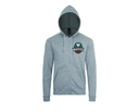 Hoody zippé adulte mixte