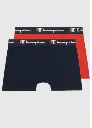Champion Lot De 2 Boxers À Coutures Lisses