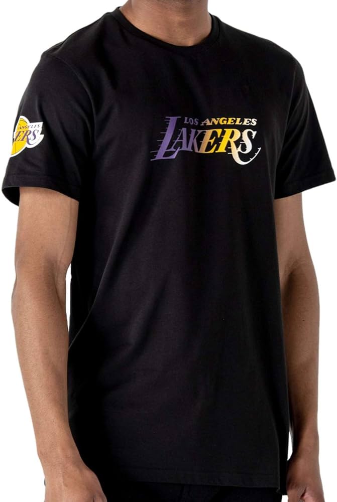 New Era NBA Gradient Wordmark Tee Los Angeles Lakers 