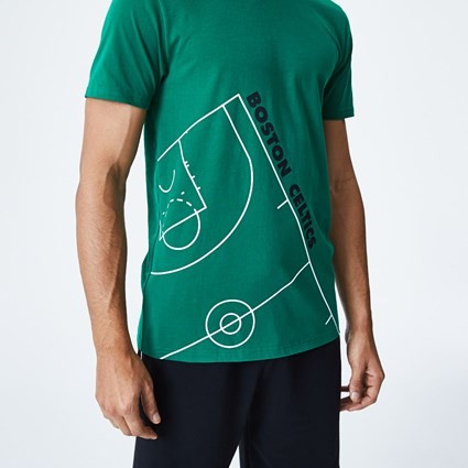 New Era NBA Court Tee Boston Celtics