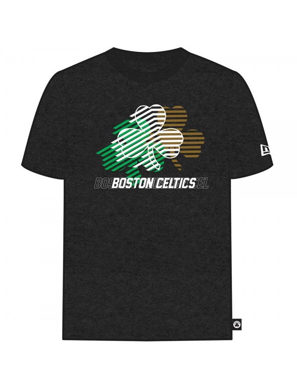 New Era NBA Logo Repeat Tee Boston Celtics 