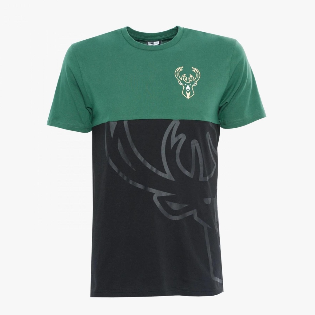 New Era NBA Large OTL SS Tee Milwaukee Bucks 