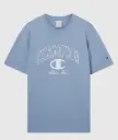 Champion T-shirt Street Varsity Bleu Clair 
