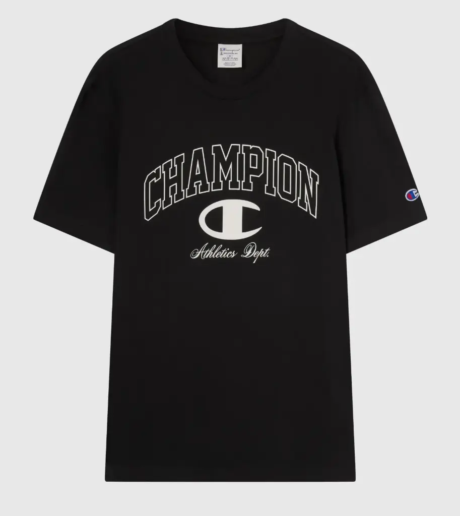Champion T-shirt Street Varsity Noir 
