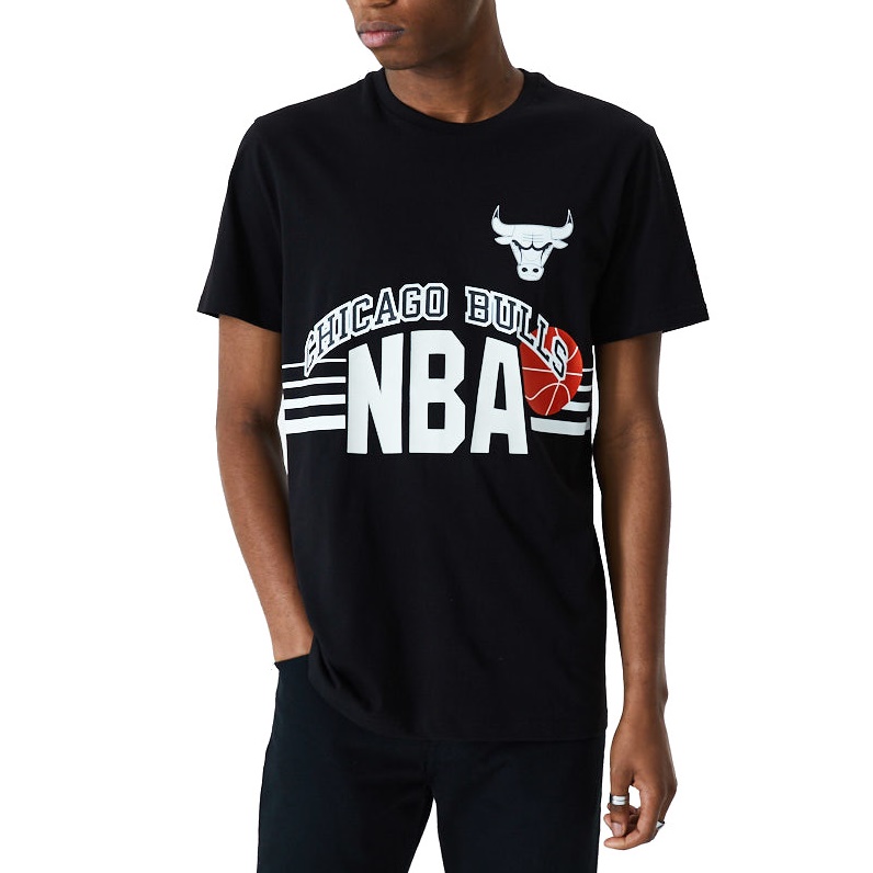 New Era NBA Throw Back Tee Chicago Bulls 