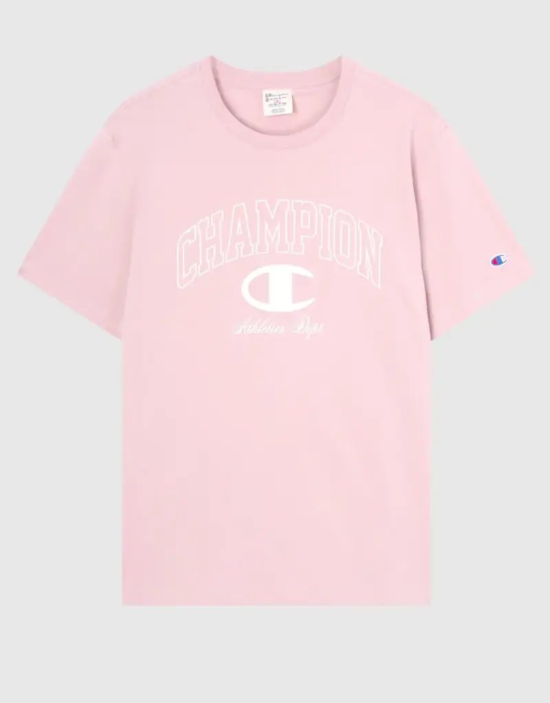 Champion T-shirt Street Varsity Terracotta Clair 