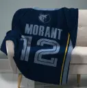 NBA Store Sleep Squad Grizzlies Ja Morent 60" X 80"