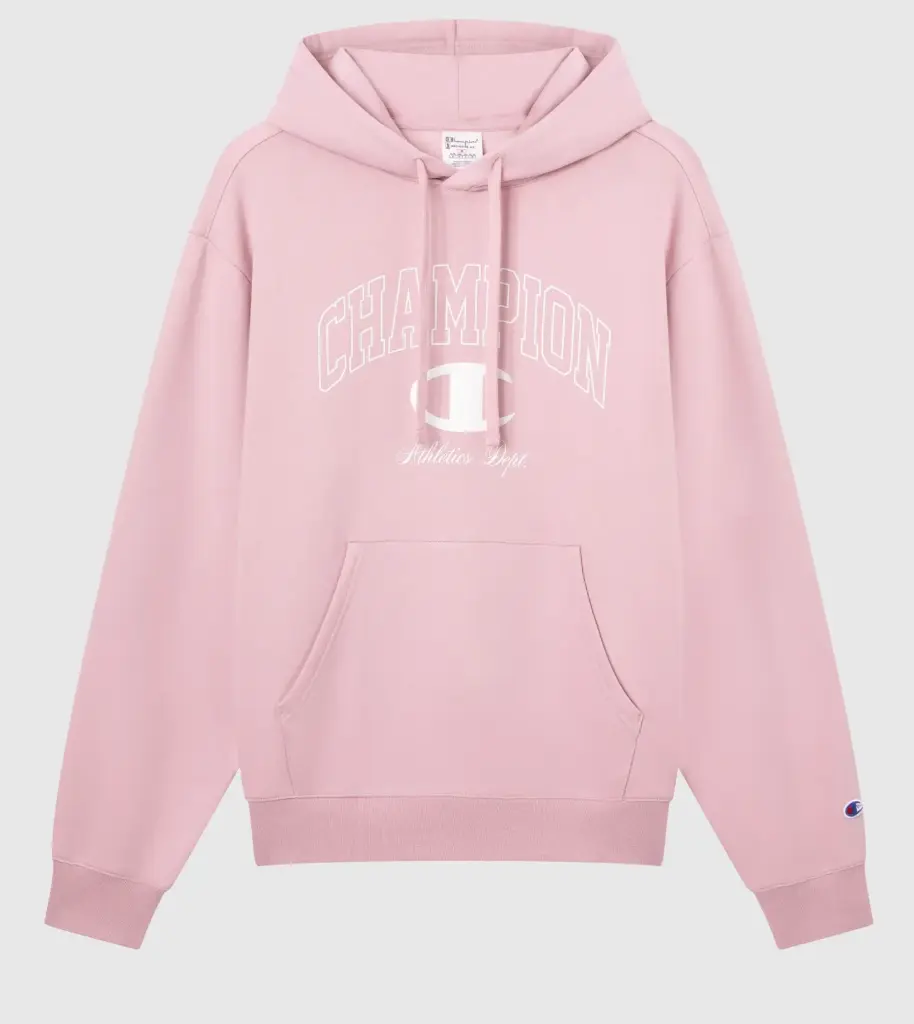Champion Sweat à Capuche Street Varsity Pink