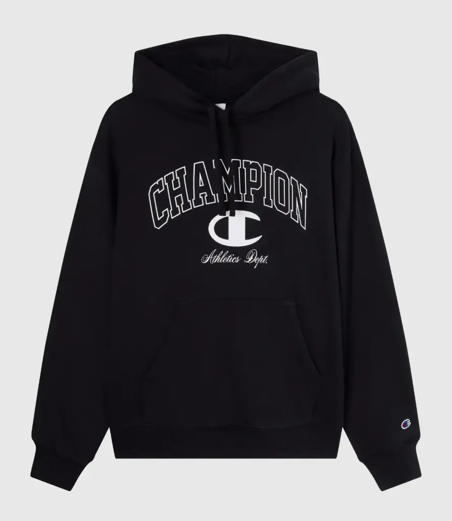 Champion Sweat à Capuche Street Varsity Black