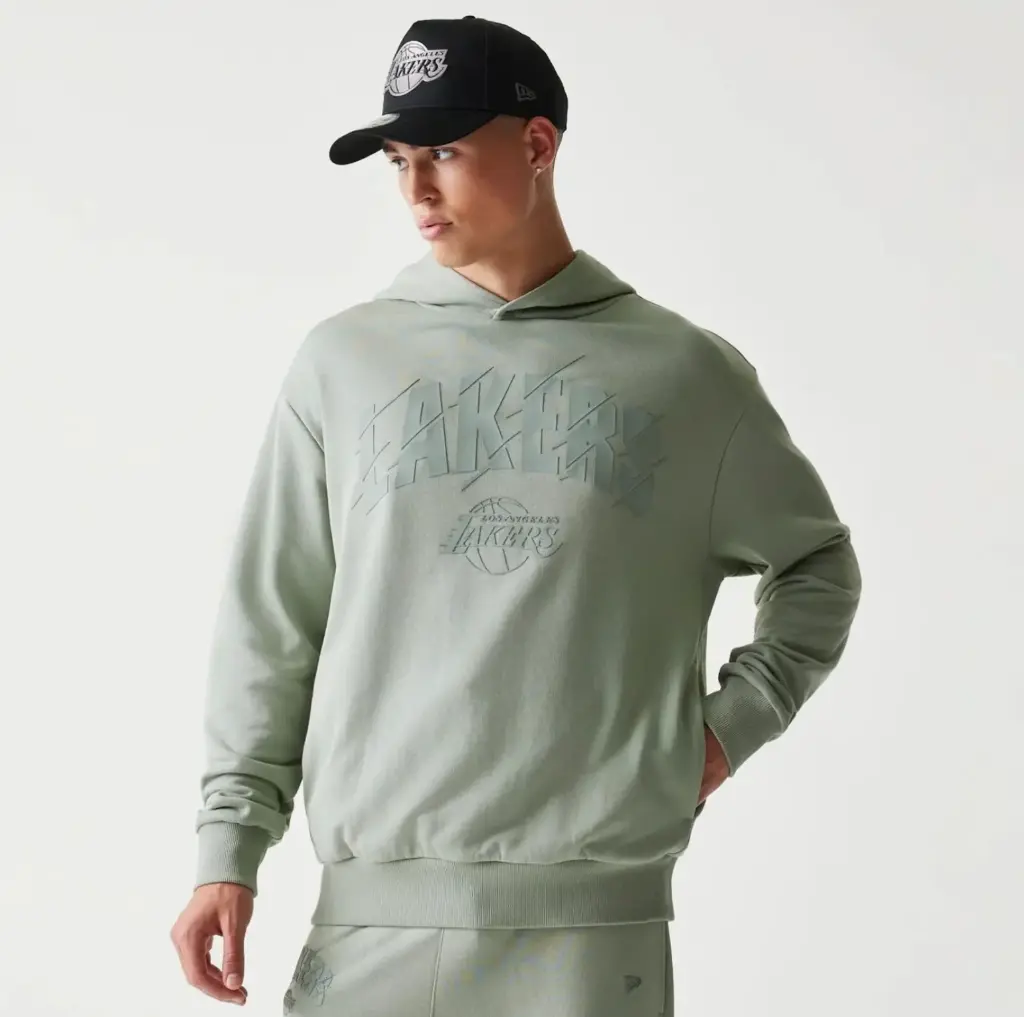 New Era Hoodie Oversize LA Lakers NBA