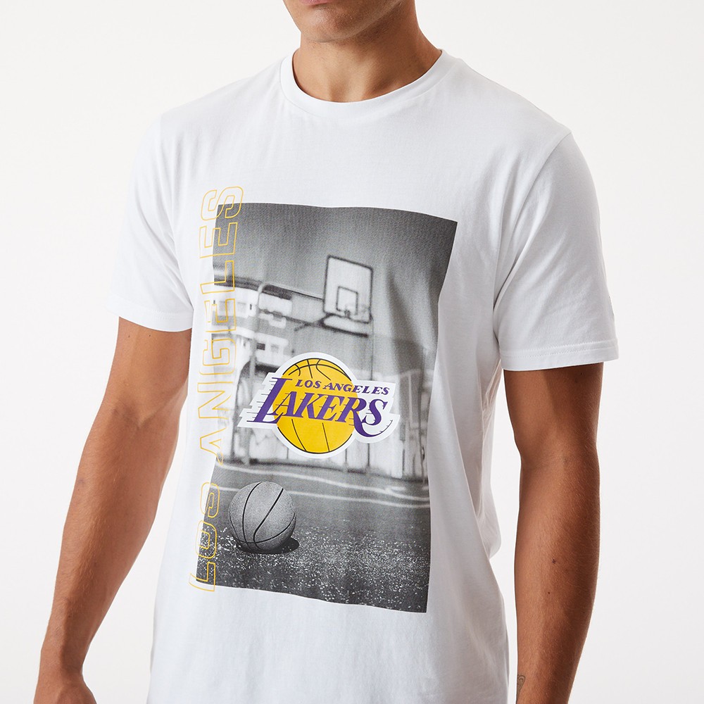 New Era NBA Photographic Tee Los Angeles Lakers 