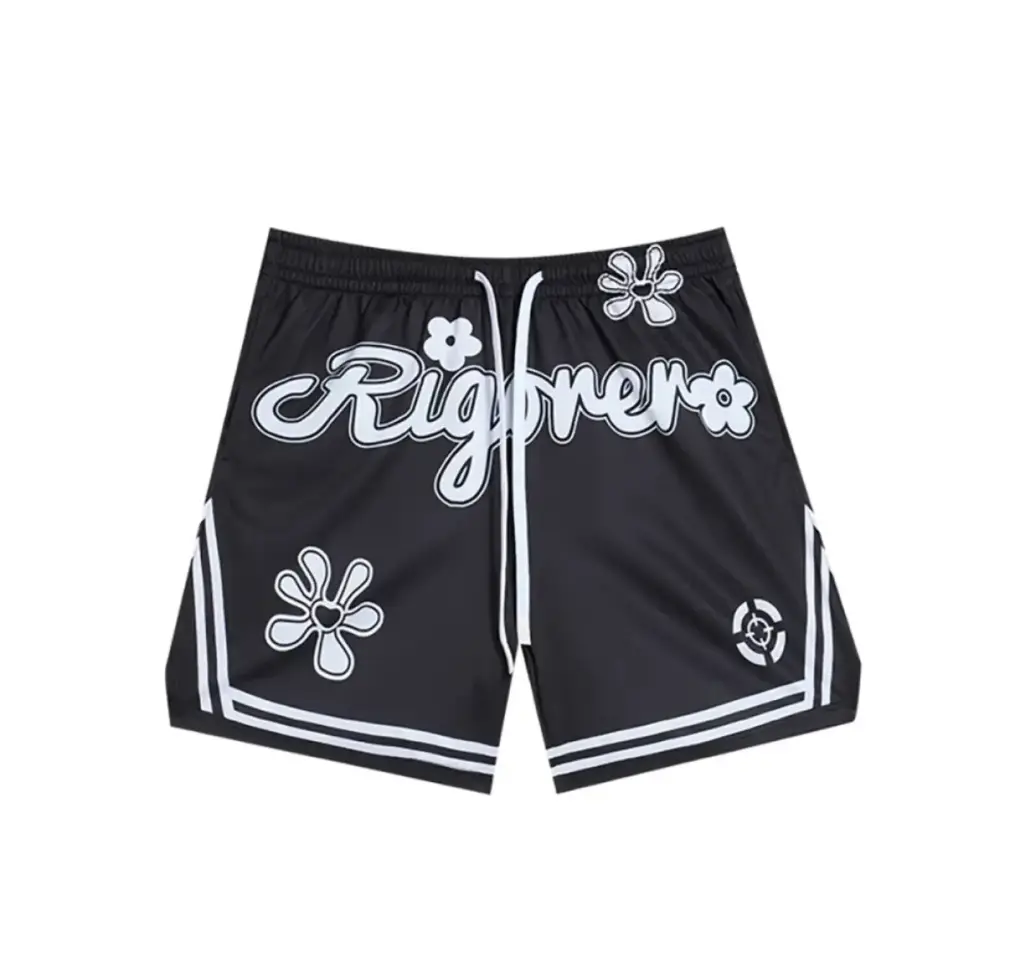 Rigorer Short Flower Black