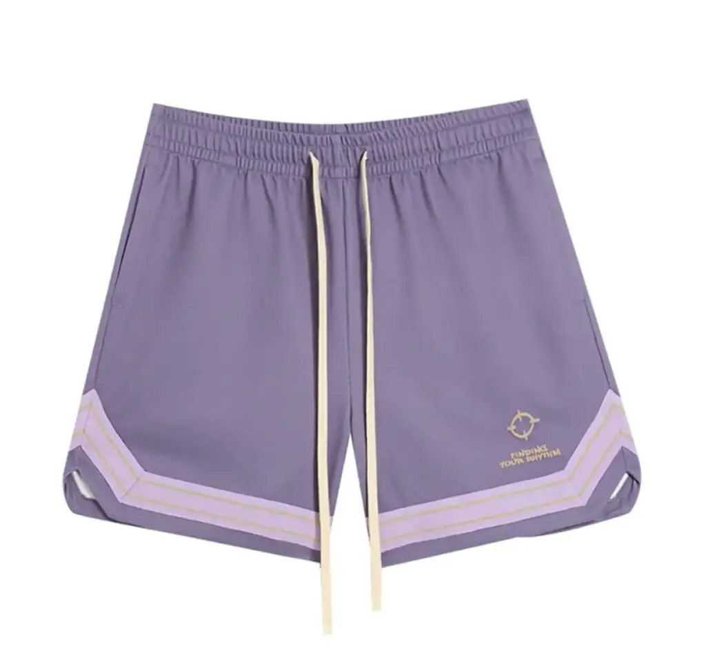 Rigorer Short Uni Purple Bandes