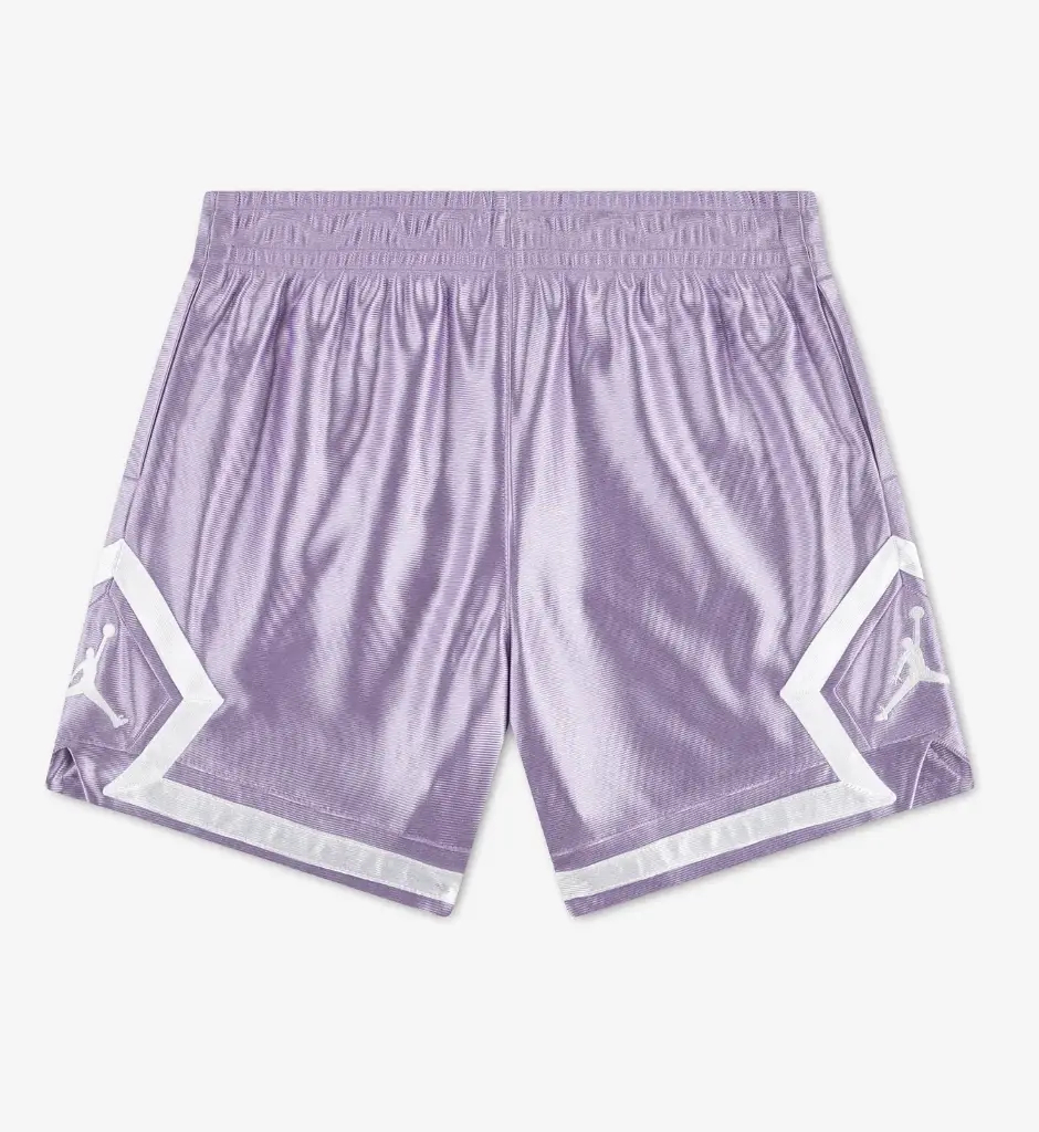 Jordan Girls Durasheen Diamond Shorts 'Violet Mist'