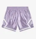 Jordan Girls Durasheen Diamond Shorts 'Violet Mist'