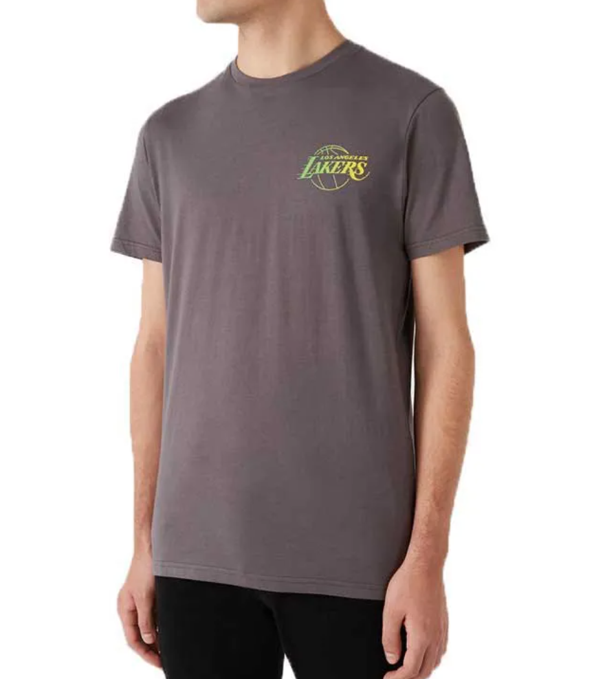 New Era NBA Fade Logo Tee Los Angeles Lakers